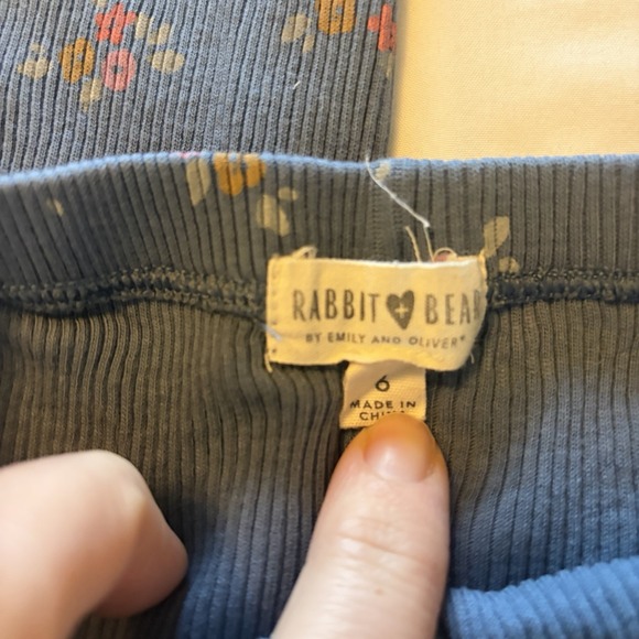 Girls Pants Leggings Lot Size 4/5 6 | 5 Pc Pull On Play School Pants - Picture 9 of 9